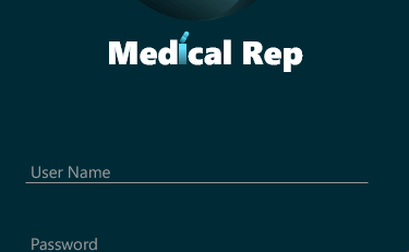 The medical rep App