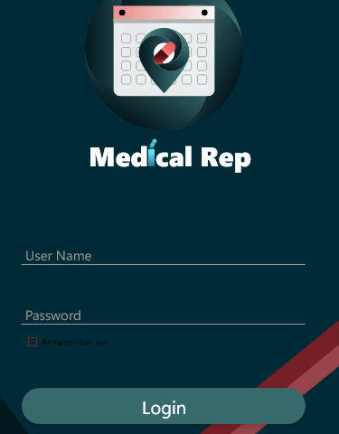 The medical rep App